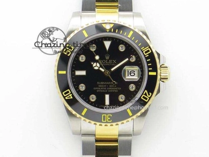 MiroTime 0424 Original Oyster Perpetual 41mm 124300 ROF 1:1 Best Edition 904L Steel Yellow Dial on SS Bracelet A 2667